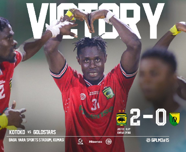 The victory marked Kotoko’s fourth consecutive league triumph