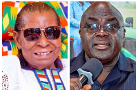 A photo collage of the late Apostle Kwadwo Safo (L) and Julius Debrah (R)