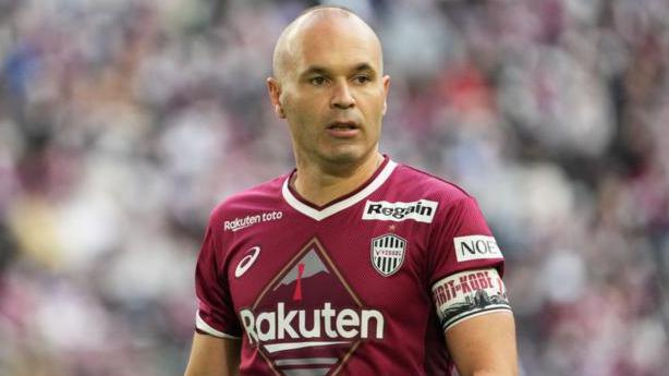 Tsohon dan wasan Barcelona Andres Iniesta