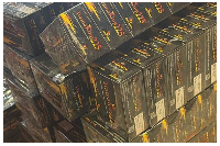 A photo of the intercepted pharmaceutical drugs