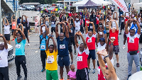 A picture from the 16th edition of the Global Media Alliance/ Japan Motors Corporate Run