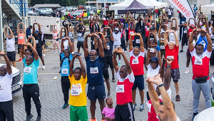 A picture from the 16th edition of the Global Media Alliance/ Japan Motors Corporate Run