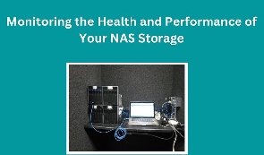 A picture of a NAS storage