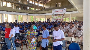 The students were advised to engage in open conversations about menstrual health