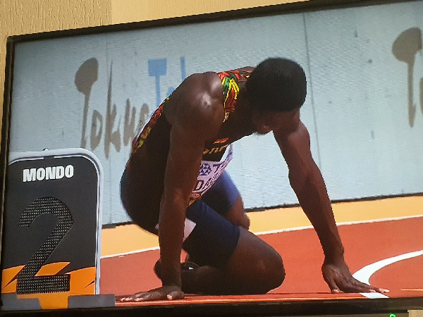 Ghanaian athlete, James Dadzie