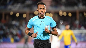 2025 African best referee Omar Abdulkadir Artan