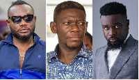 Prince david Osei, Agya Koo and Sarkodie