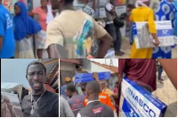 Screenshots of supposed delegates with TVs they were gifted during the primaries