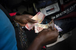 The cedi has appreciated in recent times