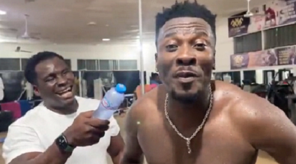 Asamoah Gyan's fitness was questioned by Ghanaians