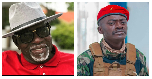 Fred Amugi (L) is a veteran Ghanaian actor, Kwadwo Nkansah LilWin (R) Fred Amugi (L) is a veteran Ghanaian actor, Kwadwo Nkansah LilWin (R)