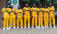 Team Ghana athletes at the 2026 Commonwealth Games