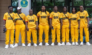 Team Ghana athletes at the 2026 Commonwealth Games