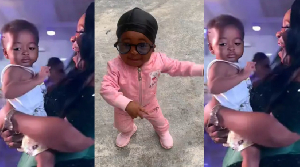 The late two-year-old Ghanaian TikTok sensation Antwiwaa
