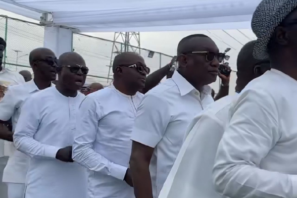 Watch as Despite leads East Legon Executive Club's annual thanksgiving celebration