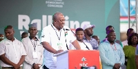 Flagbearer of the NDC, John Dramani Mahama