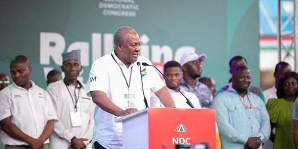 NDC presidential candidate, John Dramani Mahama