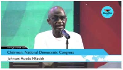 Chairman of the National Democratic Congress (NDC), Johnson Asiedu Nketiah