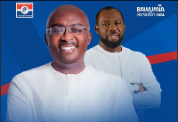 NAPO has been appointed as Bawumia's running mate for the 2024 elections