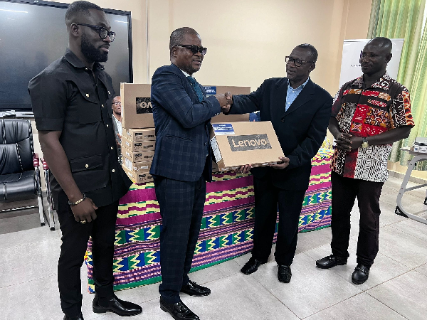 BOST provides laptops to 50 UMaT students