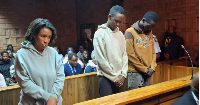 The three people arrested over the killing of taxi driver abandoned their application for bail