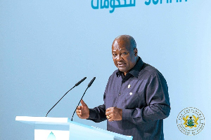 President John Dramani Mahama is attending a summit in Dubai