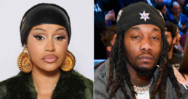 Cardi B and her estranged husband, Offset