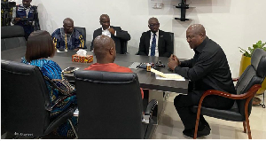 President Mahama inaugurated a new Digital Press Centre for the GPCL as part of his visit