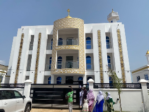 Ashaley Botwe Ahmadiyya Muslim Mission has received a new mosque