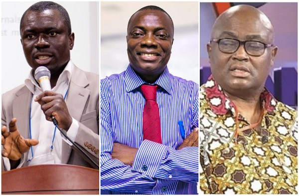 Professor Smart Sarpong, Mussa Dankwah and Ben Ephson