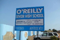 O'Reilly Senior High School, signpost