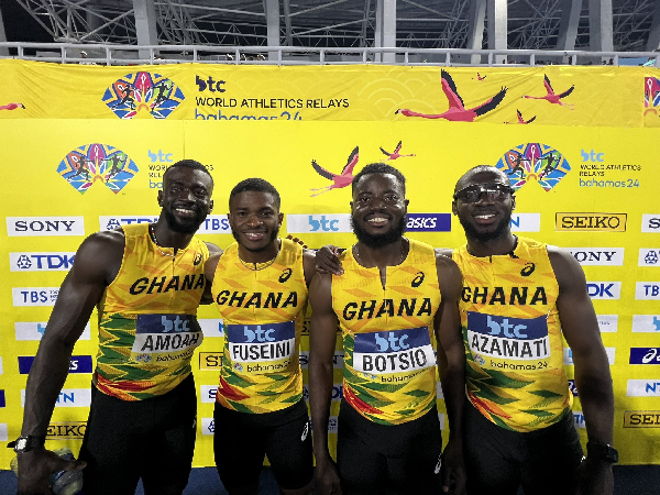 Ghana’s 4x100 Relay Team