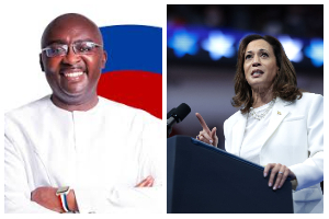 Bawumia And Harris 