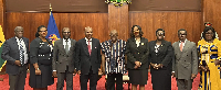 President Akufo-Addo with the ADR board