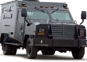 Photo of an armoured bullion vehicle