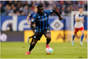 German-born Ghanaian forward Sirlord Conteh