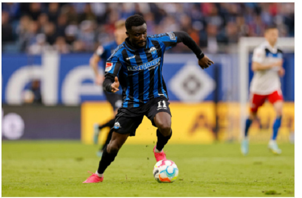 German-born Ghanaian forward Sirlord Conteh