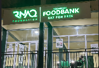 RNAQ has officially opened its Techiman food bank branch for people to eat for free