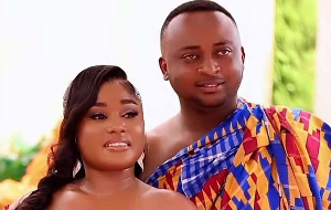 Vincent  Ekow Asafuah and wife Dr Charis
