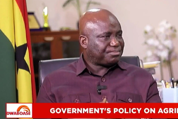 Eric Opoku is the Minister of Food and Agriculture