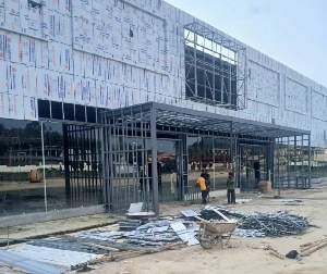 Construction works are ongoing Construction works are ongoing