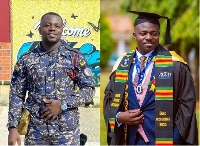 Lance Corporal Richmond Nyarko Obeng entered into the Ghana Police Service after his SHS in 2016