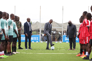 The project is now being rolled out worldwide with the goal of putting in place new mini-pitches