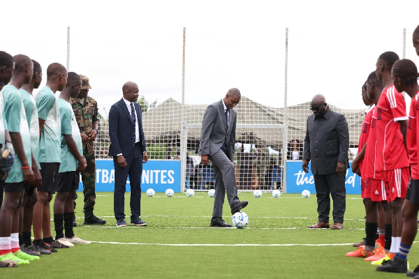 The project is now being rolled out worldwide with the goal of putting in place new mini-pitches