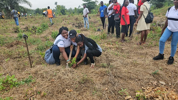 About 110 students participated in the exercise