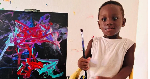 Mother's joy as son named world's youngest male artist