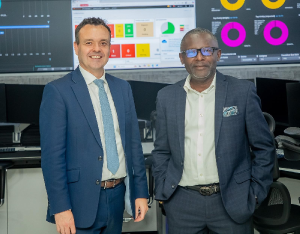 The visit marks a milestone in Ghana and Africa's growing efforts from digital threats