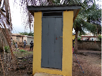 A file photo of a toilet project