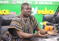 Head of Operations of the Forestry Commission, Charles Owusu
