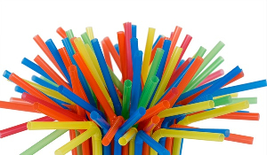 File photo of plastic straws